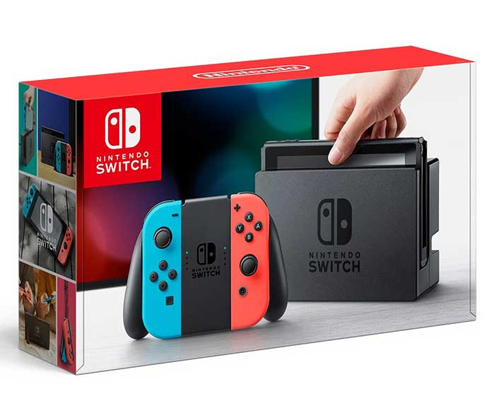 【Nintendo 任天堂】Switch電續加強紅藍主機+精選遊戲一片