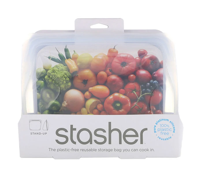 極簡禮物 Stasher 立式矽膠可重複使用食品儲存袋